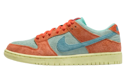 Nike SB Dunk Low Pro Orange Emerald Rise